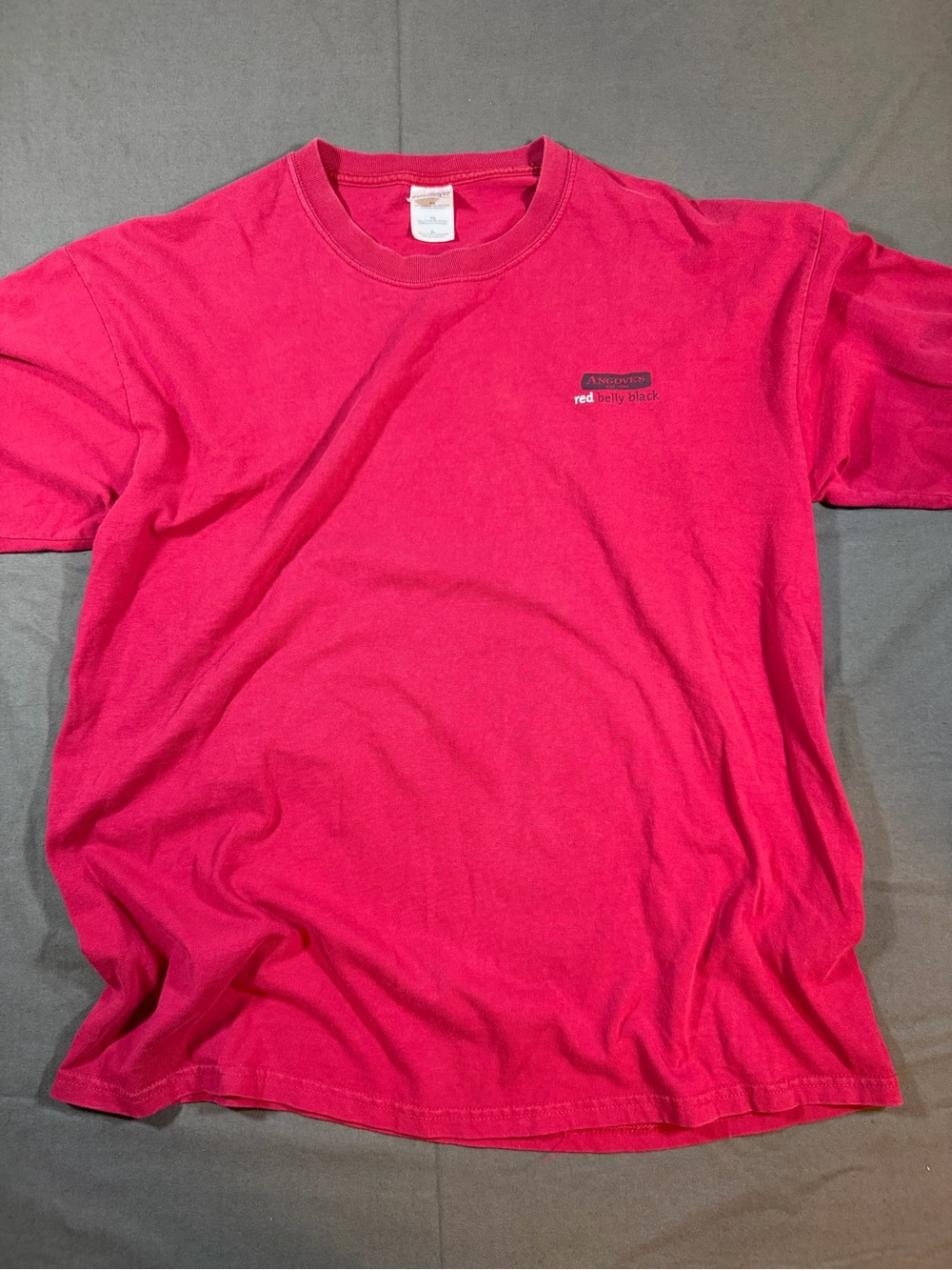 Angove’s Red Belly Black Short-Sleeve Graphic T-Shirt Gildan Ultra Cotton